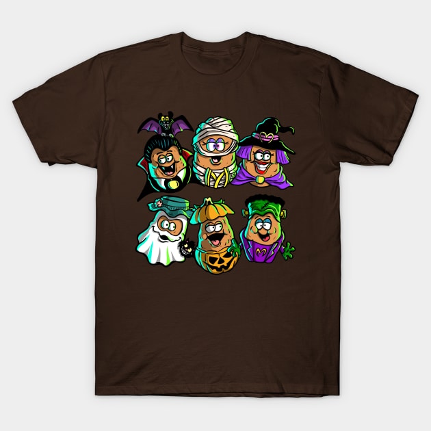 Halloween Nuggets T-Shirt by Iggycrypt